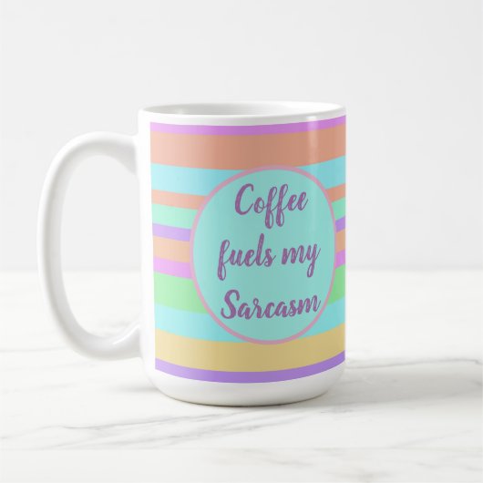 Le café remplit de combustible ma tasse de café de (Gauche)