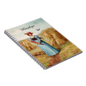 Le cahier de la femme dans le champ de blé (Côté Droit)