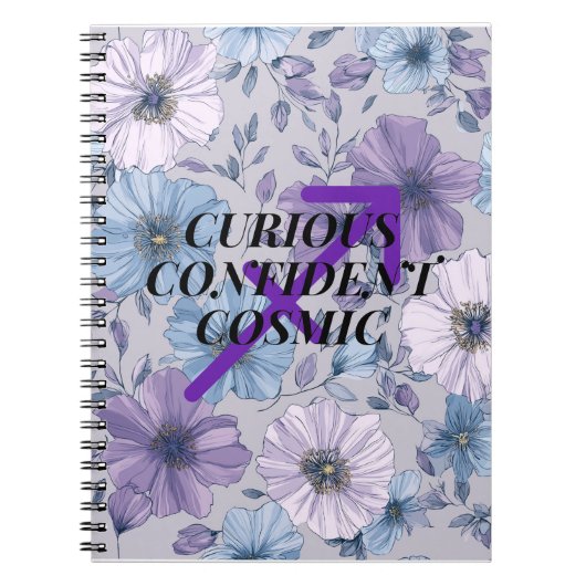 ♐ Le Cahier de l'Astro-Nomade : Fleur Sauvage (Devant)