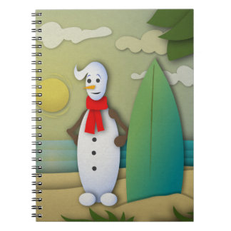 Le cahier de l'homme de neige d'été