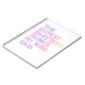 Le cahier des choses les plus mignonnes que mes en (Côté gauche)