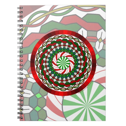 Le cahier des couleurs de Noël (Devant)