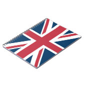 Le cahier du drapeau britannique Union Jack (Côté gauche)