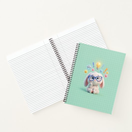 Le cahier The Thinking Bunny : Votre espace créati (Intérieur)