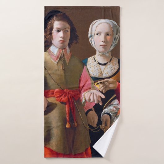 Le caissier Fortune, La Tour (Serviette de bain)