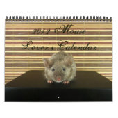Le calendrier 2012 de l'amant de souris (Protection)