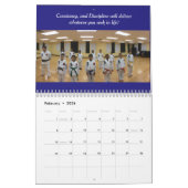 Le calendrier 2016 du Dojo II de Ryukyu (Feb 2026)