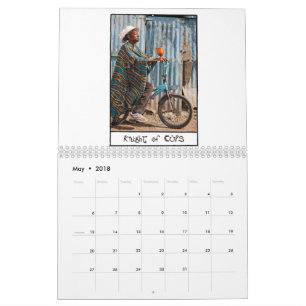 Le calendrier 2018 de tarot de ghetto