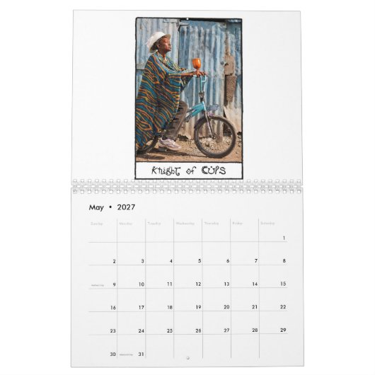 Le calendrier 2018 de tarot de ghetto (Mai 2027)