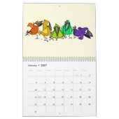 Le calendrier "badine " (Jan 2027)