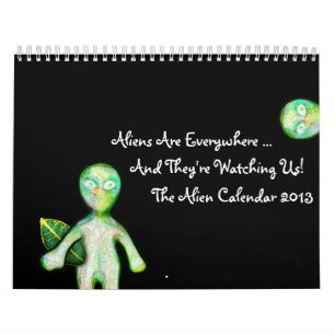 Le calendrier de 2013 aliens !