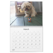 Le calendrier de copain d'argile (Mar 2027)
