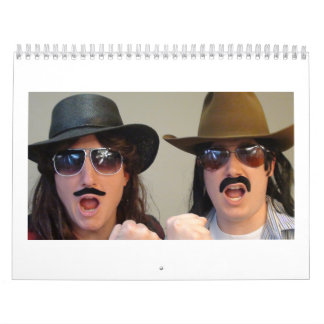 Le calendrier de fonctionnaire de cowboys de