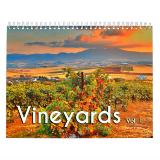 Le calendrier de la muraille viticole - Vinyards,