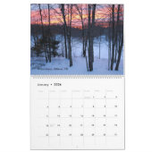 Le calendrier de la Nouvelle Angleterre (Jan 2026)