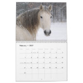 Le calendrier de l'amant de cheval (Feb 2027)