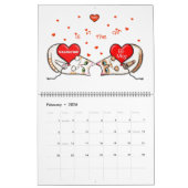 Le calendrier de l'amoureux des chats pour 2011 (Feb 2026)