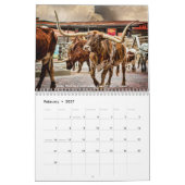 Le calendrier de l'état du Texas (Feb 2027)