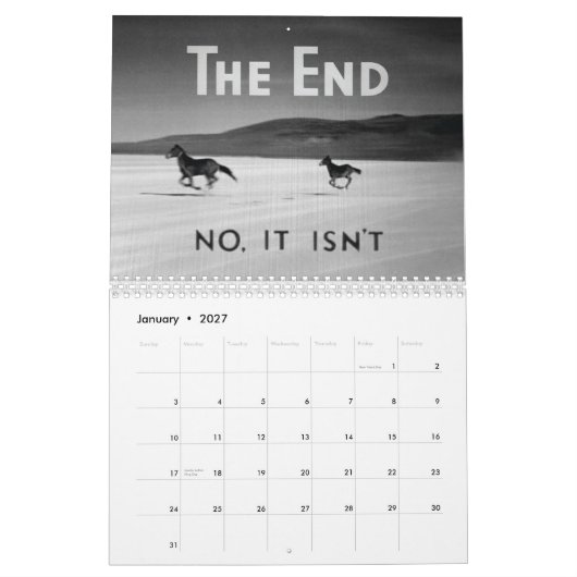 Le calendrier de l'extrémité 2012 (Jan 2027)
