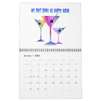Le calendrier de recettes de cocktails de The Mart