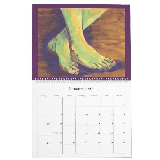 Le calendrier de Ron (Jan 2027)