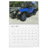 Le calendrier de voiture de classiques (Mar 2026)