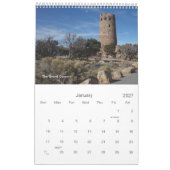 Le calendrier des parcs nationaux américains (Jan 2027)