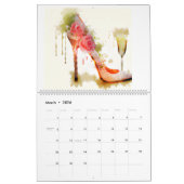 Le Calendrier Des Talons Personnalise L'Année (Mar 2026)