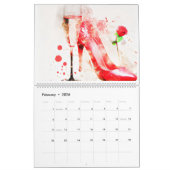 Le Calendrier Des Talons Personnalise L'Année (Feb 2026)