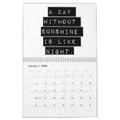 Le calendrier drôle à dire (Jan 2026)