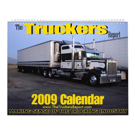 Le calendrier du rapport 2009 de camionneurs (Protection)