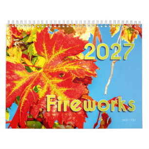 Le Calendrier du Vin 2027 - Feux d'Artifice