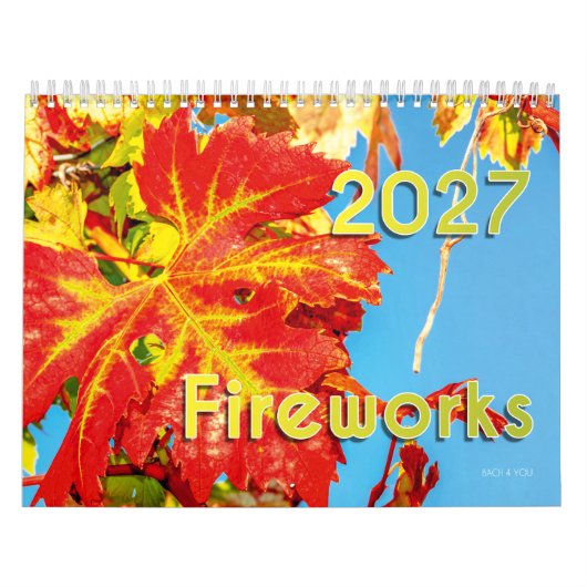 Le Calendrier du Vin 2027 - Feux d'Artifice (Protection)
