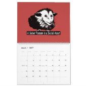 Le calendrier final d'opossum (Mar 2027)