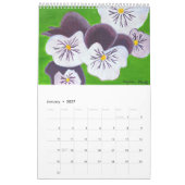 Le calendrier floral annuel (Jan 2027)