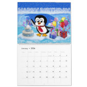 Le calendrier mensuel le plus mignon de la nature (Jan 2026)