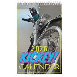 Le calendrier mural officiel Kickey 2026 !