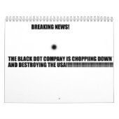 Le calendrier noir mauvais de point (Protection)