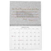 Le calendrier oignant de Noé (Mar 2026)