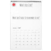 Le calendrier parfait des infirmières de l'école ! (Jan 2027)