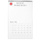 Le calendrier parfait des infirmières de l'école ! (Feb 2026)