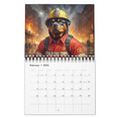 Le calendrier personnalisé des chiens pompiers 202 (Feb 2026)