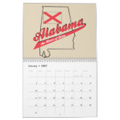 Le calendrier souvenir des États (Jan 2027)
