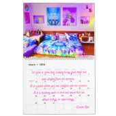 Le calendrier Space Queen's Sanctuary Style 2021 (Mar 2026)