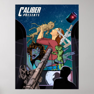 Le Caliber présente une affiche de conception V4