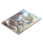 "Le câlin de koala" cahier d'art portrait (Côté gauche)