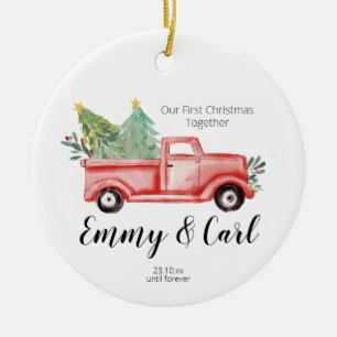 Le Camion rouge, premier ornement de Noël