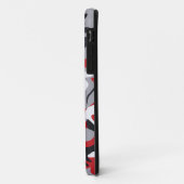 Le Camouflage rouge à peine là-bas™ iPhone 5 Coque (Dos/Gauche)
