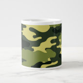 Le camouflage vert Jumbo Mug (Devant)