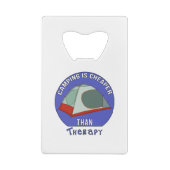 Le camping est moins cher que la thérapie (Dos)